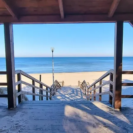 Słoneczna Z Zielonym Tarasem * Pogorzelica (Gmina Rewal)