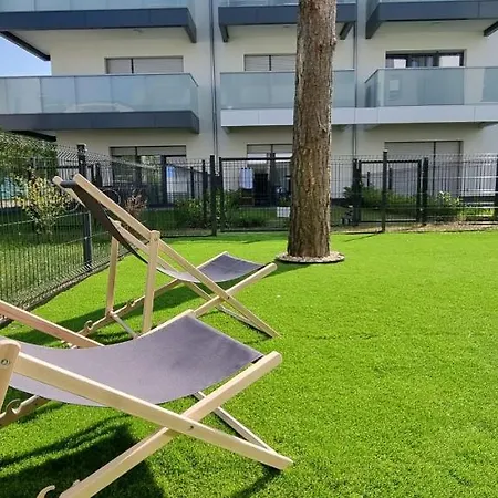 Słoneczna Z Zielonym Tarasem Apartament Pogorzelica (Gmina Rewal)